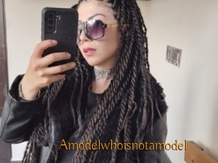 Amodelwhoisnotamodel