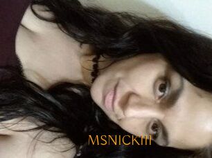 MSNICKIII