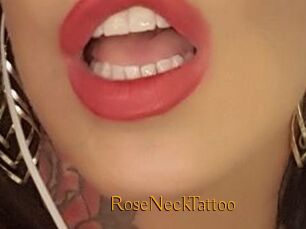 RoseNeckTattoo