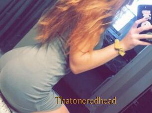 Thatoneredhead