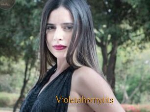 Violetahornytits